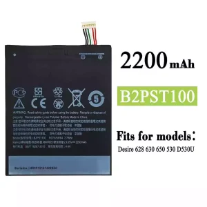 Replacement battery B2PST100 for HTC Desire 530 630 650