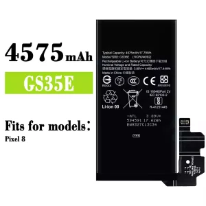 Replacement battery GS35E for Google Pixel 8