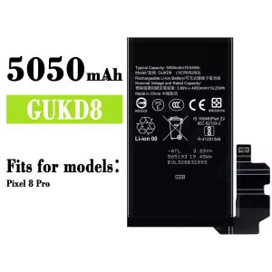 Replacement battery GUKD8 for Google Pixel 8 Pro