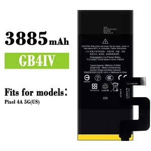 Replacement battery GB4IV for Google Pixel 4A 5G