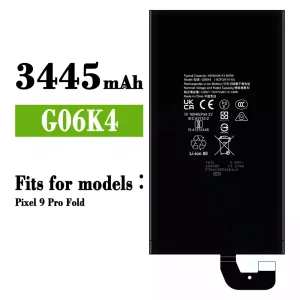Replacement battery G06K4 for Google Pixel 9 Pro Fold