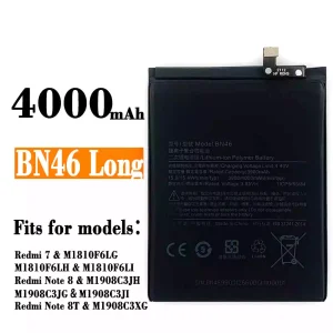 Replacement battery BN46 for Xiaomi Redmi 7 / Redmi Note 8 / Redmi Note 8T