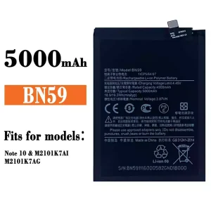 Replacement battery BN59 for Xiaomi Note 10