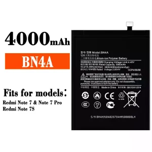 Replacement battery BN4A for Xiaomi Redmi Note 7 / Note 7 Pro / Redmi Note 7S