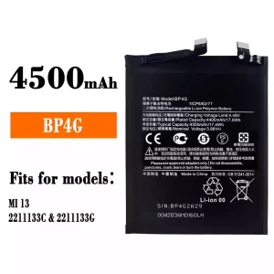 Replacement battery BP4G for Xiaomi MI 13