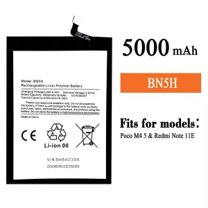 Replacement battery BN5H for Xiaomi Poco M4 5G / Redmi Note 11E