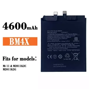 Replacement battery BM4X for Xiaomi Mi 11