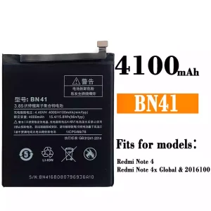 Replacement battery BN41 for Xiaomi Redmi Note 4 / Redmi Note 4x