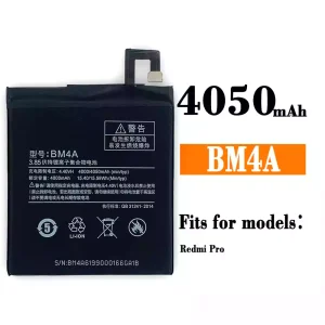 Replacement battery BM4A for Xiaomi redmi pro