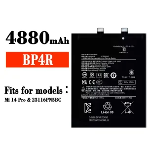 Replacement battery BP4R for Xiaomi Mi 14 Pro