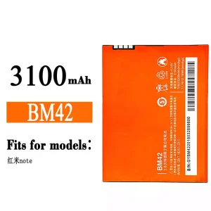 Replacement battery BM42 for Xiaomi Redmi Note