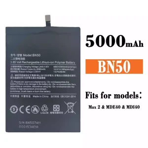 Replacement battery BN50 for Xiaomi Max 2