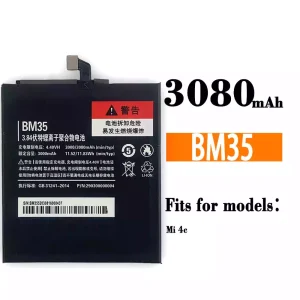 Replacement battery BM35 for Xiaomi Mi 4C
