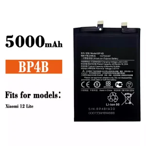 Replacement battery BP4B for Xiaomi 12 Lite