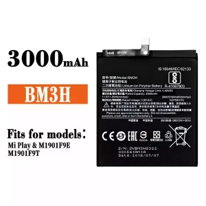 Replacement battery BM3H for Xiaomi Mi Play