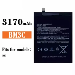 Replacement battery BM3C for Xiaomi MI7