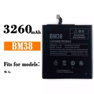 Replacement battery BM38 for Xiaomi MI 4s