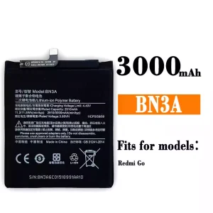 Replacement battery BN3A for Xiaomi Redmi GO