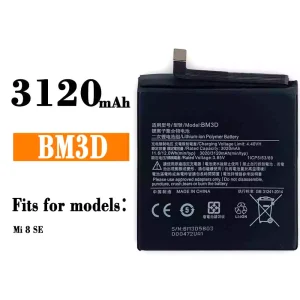 Replacement battery BM3D for Xiaomi Mi 8 se