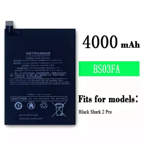 Replacement battery BS03FA for Xiaomi Black Shark 2 Pro