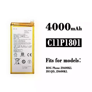 Replacement battery C11P1801 for Asus ROG Phone 1 ZS600KL