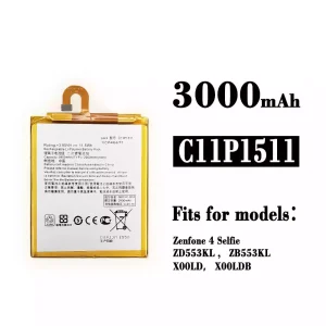 Replacement battery C11P1511 for Asus Zenfone 4 Selfie / ZD553KL / ZB553KL