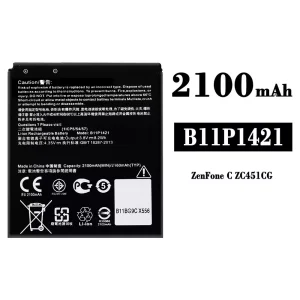 Replacement battery B11P1421 for Asus ZenFone C ZC451CG