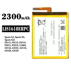 Replacement battery LIS1618ERPC for Sony Xperia XA,Xperia XA1,Xperia E5
