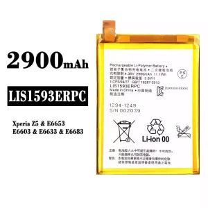 Replacement battery LIS1593ERPC for Sony Xperia Z5 / E6653 / E6603 / E6633 / E6683