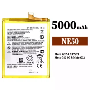 Replacement battery NE50 for Motorola MOTO G52 / MOTO G82 5G / MOTO G72