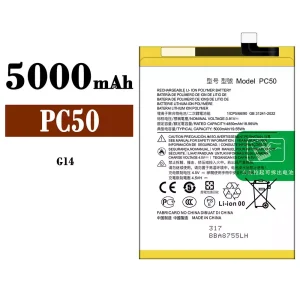 Replacement battery PC50 for Motorola G14 / G54