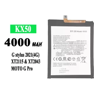 Replacement battery KX50 for Motorola Moto G stylus 2021 / Moto G Pro