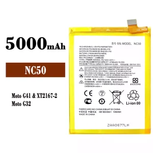 Replacement battery NC50 for Motorola Moto G41 / G32