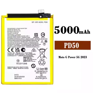 Replacement battery PD50 for Motorola Moto G Power 5G 2023