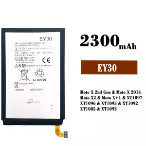 Replacement battery EY30 for Motorola Moto X 2nd Gen / Moto X 2014 / Moto X2