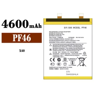 Replacement battery PF46 for Motorola X40