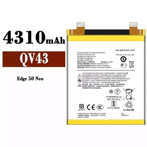 Replacement battery QV43 for Motorola Edge 50 Neo