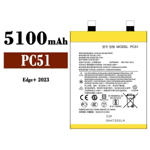Replacement battery PC51 for Motorola Edge Plus 2023