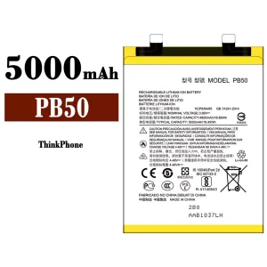 Replacement battery PB50 for Motorola ThinkPhone