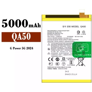 Replacement battery QA50 for Motorola G Power 5G 2024