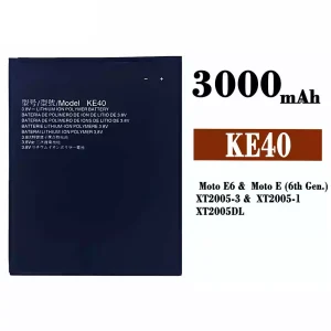 Replacement battery KE40 for Motorola Moto E6 / Moto E (6th Gen)