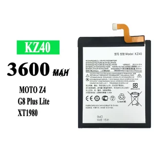 Replacement battery KZ40 for Motorola Moto Z4 / G8 Plus Lite