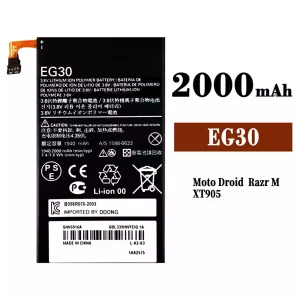 Replacement battery EG30 for Motorola Droid Razr M