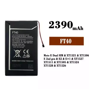 Replacement battery FT40 for Motorola Moto E Dual SIM /Moto E 2nd gen /Moto E2