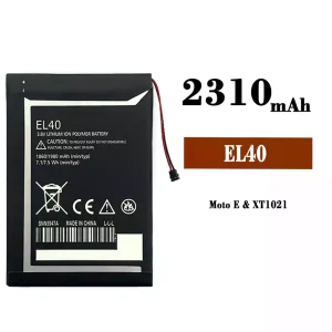 Replacement battery EL40 for Motorola Moto E / XT1021