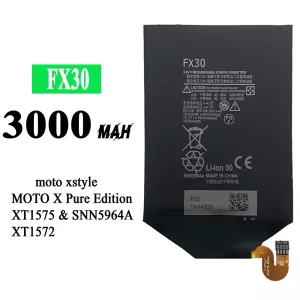 Replacement battery FX30 for Motorola Moto X style / X Pure Edition