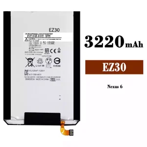 Replacement battery EZ30 for Motorola Nexus 6