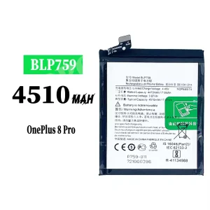 Replacement battery BLP759 for OnePlus 8 Pro