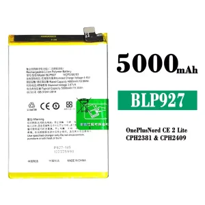 Replacement battery BLP927 for OnePlus Nord 2 Lite / OnePlus Nord CE 2 Lite