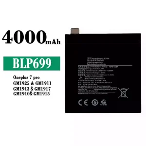 Replacement battery BLP699 for OPPO Oneplus 7 pro